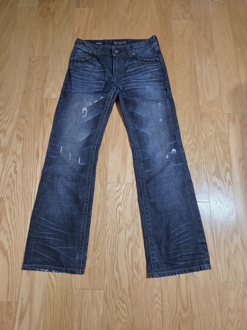 Affliction Los Angeles Cooper Relaxed Boot Men's Denim Jeans Size 32